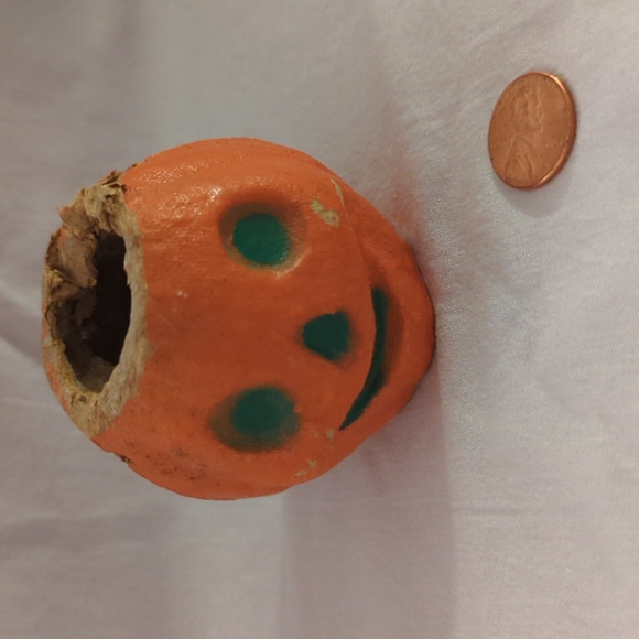 Other - Vintage Halloween Jack O’Lantern Mini  Papier Mache Halloween Collectible